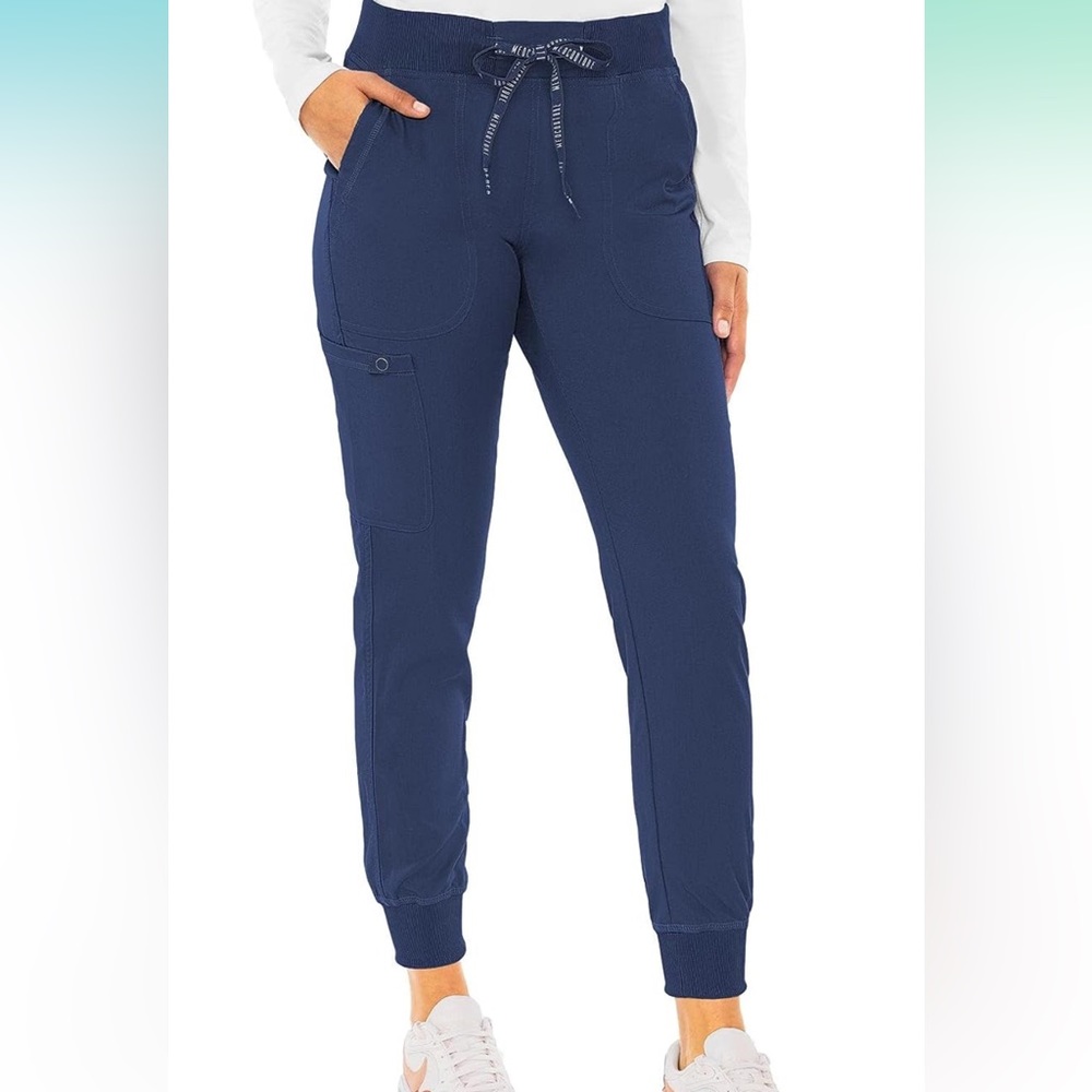 Med Couture Touch Jogger and Touch Tuck In Top Scrub Set